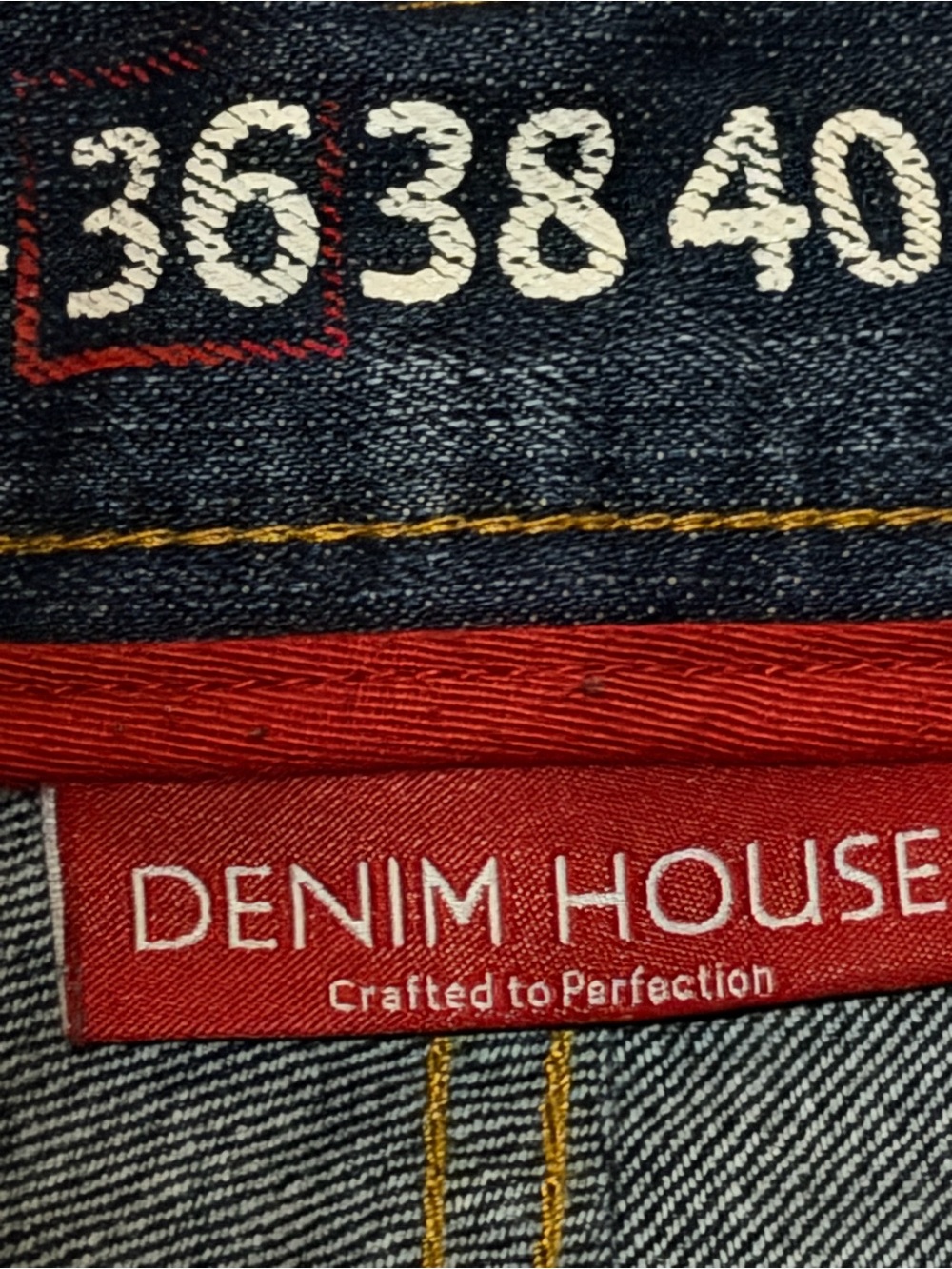 Distressed Dark Blue Men's Denim House Shorts - Picture 7 of 13